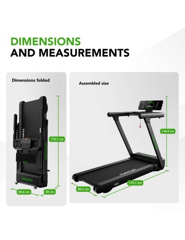 Bėgimo takelis TUNTURI Cardio Fit T60