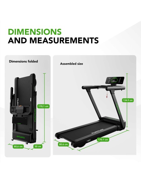 Bėgimo takelis TUNTURI Cardio Fit T60