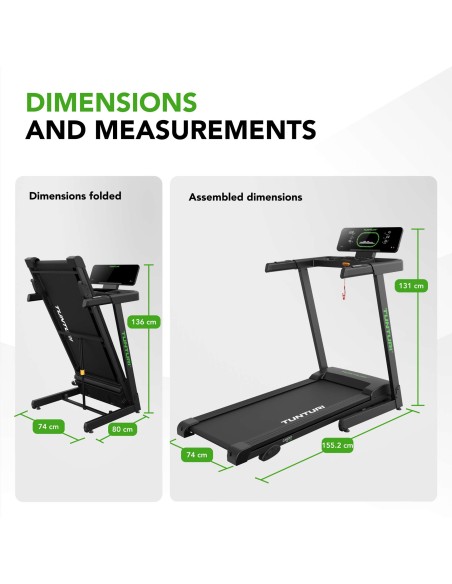 Bėgimo takelis TUNTURI Cardio Fit T30