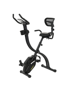 Sulankstomas dviratis-treniruoklis CHRISTOPEIT S-Bike Velo Fit, juodas