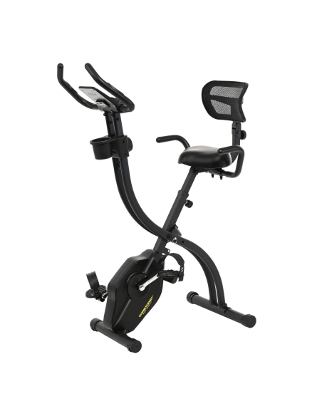Sulankstomas dviratis-treniruoklis CHRISTOPEIT S-Bike Velo Fit, juodas