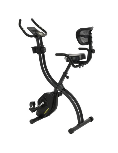 Sulankstomas dviratis-treniruoklis CHRISTOPEIT S-Bike Velo Fit, juodas