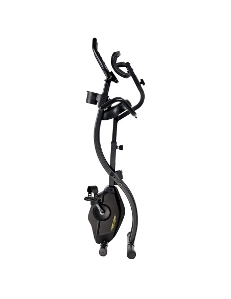 Sulankstomas dviratis-treniruoklis CHRISTOPEIT S-Bike Velo Fit, juodas