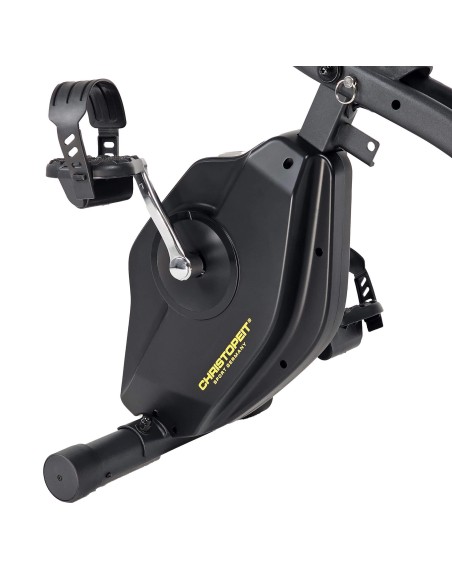 Sulankstomas dviratis-treniruoklis CHRISTOPEIT S-Bike Velo Fit, juodas