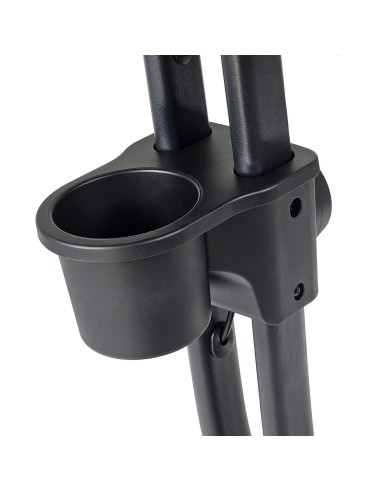 Sulankstomas dviratis-treniruoklis CHRISTOPEIT S-Bike Velo Fit, juodas