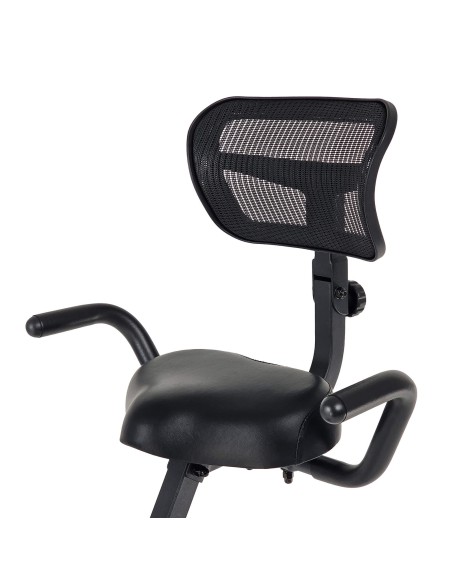 Sulankstomas dviratis-treniruoklis CHRISTOPEIT S-Bike Velo Fit, juodas
