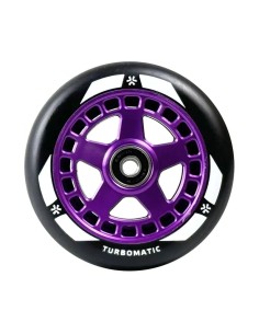 Paspirtuko ratas Union Turbomatic V2 Pro 110 mm violetinis/juodas