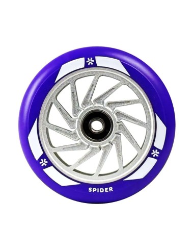 Paspirtuko ratas „Union Spider Pro“ 110 mm violetinis/sidabrinis