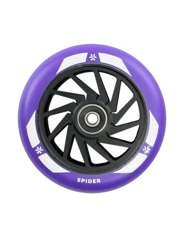 Paspirtuko ratas „Union Spider Pro“ 110 mm violetinis/juodas