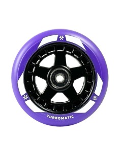 Paspirtuko ratas Union Turbomatic V2 Pro 110 mm juodas/violetinis