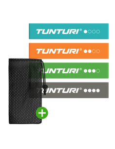 TUNTURI Mini Resistance Band Set, 4 vnt