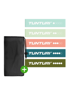 TUNTURI Mini Resistance Band Set, 5 vnt