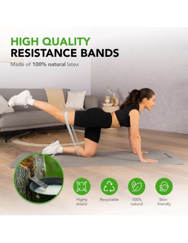 TUNTURI Mini Resistance Band Set, 5 vnt