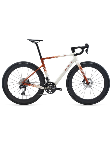Žvyro dviratis BOTTECCHIA Gravel Overland - GRX610 24s - 08 White Brown (L)