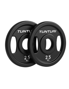 Svorio diskai TUNTURI Platinum ketaus plokštės, 50 mm, 2 x 2,5 kg