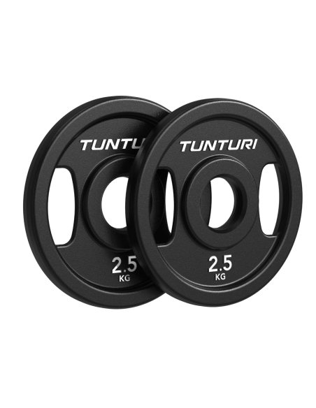 Svorio diskai TUNTURI Platinum ketaus plokštės, 50 mm, 2 x 2,5 kg