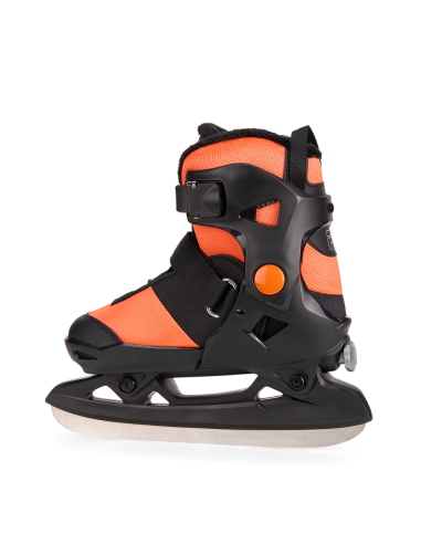 Vaikiški pačiūžų bateliai FILA X 2.0 Ice, juodi/oranžiniai (S)