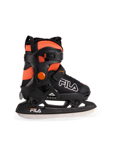 Vaikiški pačiūžų bateliai FILA X 2.0 Ice, juodi/oranžiniai (S)