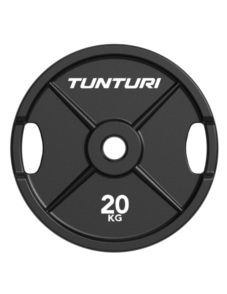 Svorio plokštė TUNTURI Platinum ketaus plokštė, 50 mm, 20 kg