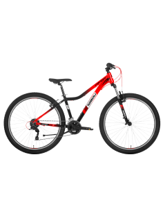 Vaikiškas dviratis TABOU Venom 1.0, 27.5" 17" M, raudonas-juodas