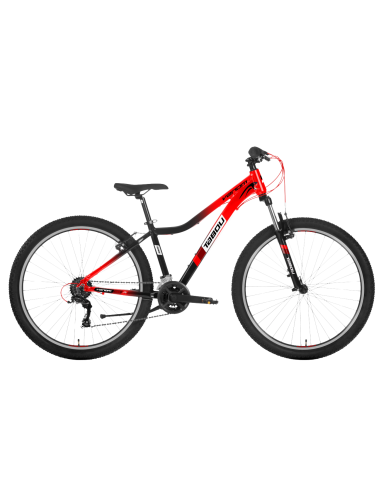 Vaikiškas dviratis TABOU Venom 1.0, 27.5" 17" M, raudonas-juodas