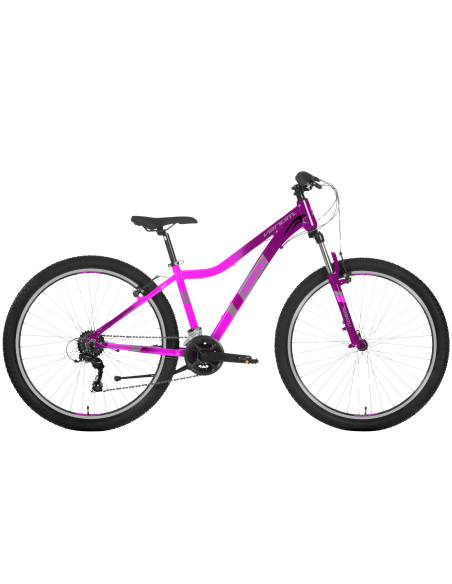 Vaikiškas dviratis TABOU Venom 1.0 W, 27.5" 17" M, rožinis-violetinis