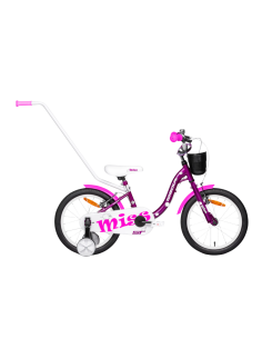 Vaikiškas dviratis TABOU Miss ST, 12" violetinė-balta