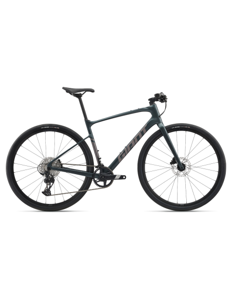 Plento dviratis GIANT FastRoad AR Advanced 1, asfalto žalias (L)