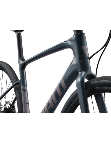 Plento dviratis GIANT FastRoad AR Advanced 1, asfalto žalias (L)