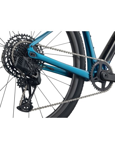 Žvyrkelis GIANT Revolt X Advanced Pro 2, juodas/jūros blizgučiai (L)