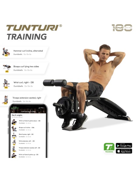 Treniruoklis TUNTURI Centuri UB100 Utility Bench