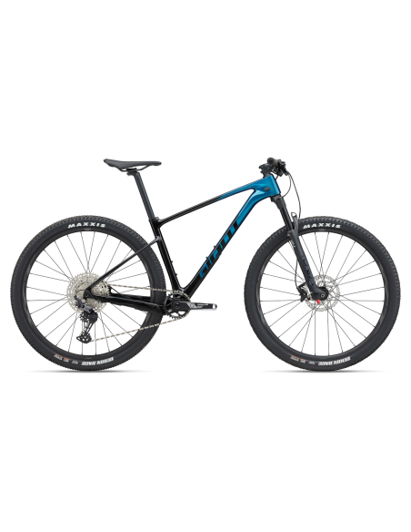 Kalnų dviratis GIANT XTC Advanced 29 3, jūros spindesys/karbonas (L)