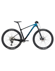 Kalnų dviratis GIANT XTC Advanced 29 3, jūros spindesys/karbonas (XL)