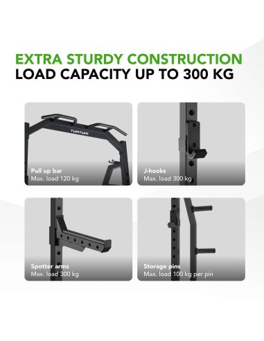Pusraam TUNTURI HR60 Half Rack