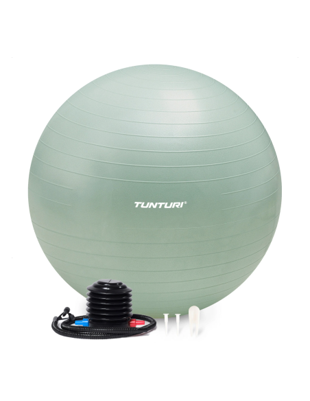 Gimnastikos kamuolys TUNTURI Gymball 55cm, Anti-Burst, Mint