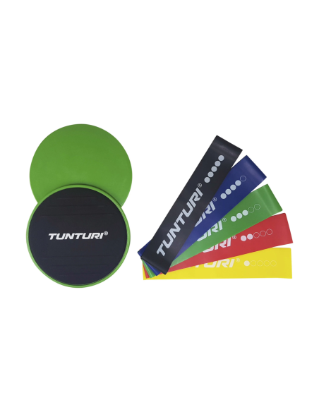 Gimnastikos rinkinys TUNTURI Resistance & Core Sliders Set