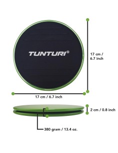 Gimnastikos rinkinys TUNTURI Resistance & Core Sliders Set 2