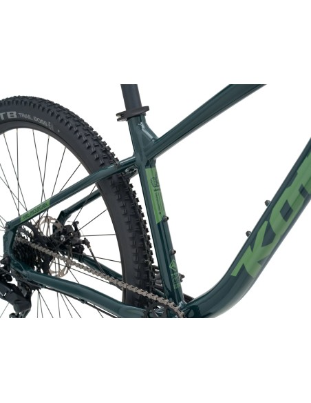 KONA Fire Mountain (2026) blizgus metalinis peridotinis dviratis (XL)