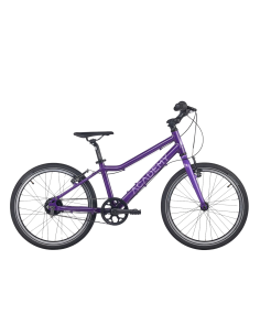 Ultralengvas vaikiškas dviratis ACADEMY 4 klasės diržas, 20" violetinis