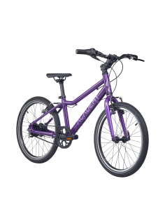 Ultralengvas vaikiškas dviratis ACADEMY 4 klasės diržas, 20" violetinis 2
