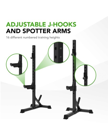 Kėlimo strypo laikiklis TUNTURI SS60 Squat Stand