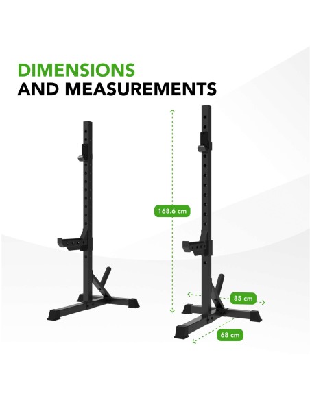 Kėlimo strypo laikiklis TUNTURI SS60 Squat Stand