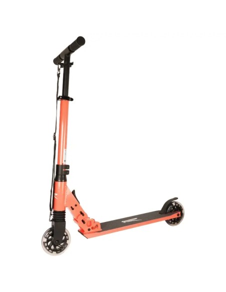 Paspirtukas Rideoo 120 City Scooter LED lašišos spalvos