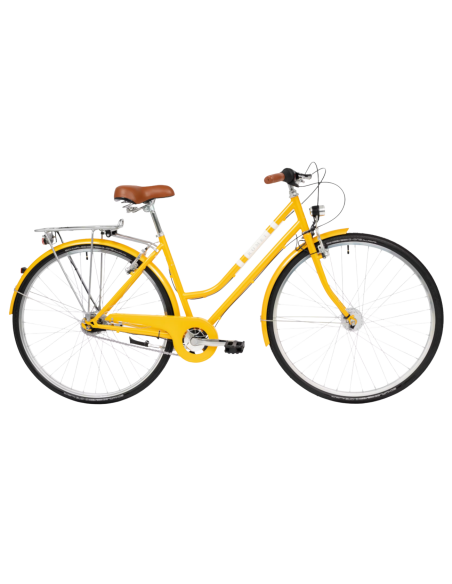Dviratis ROMET Vintage Classic 2.0 D, geltonas (L)