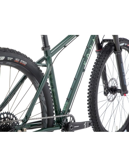 Dviratis KONA LBF (2026) 29" blizgus smaragdo spalvos (S)