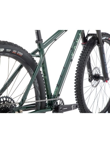Dviratis KONA LBF (2026) 29" blizgus smaragdo spalvos (M)