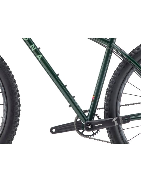 Dviratis KONA LBF (2026) 29" blizgus smaragdo spalvos (M)