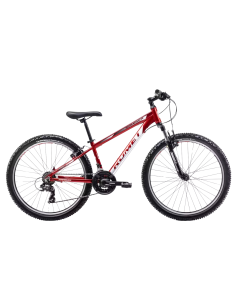 Vaikiškas dviratis ROMET Rambler R6.1, 26" 17" M, raudonas-baltas-pilkas