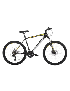 Vaikiškas dviratis ROMET Rambler R6.2 (2024) 26" 17" M, juodas-geltonas