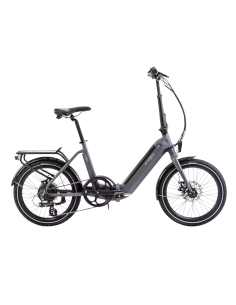 Sulankstomas elektrinis dviratis ROMET E-Wigry 1.0, tamsiai pilkas